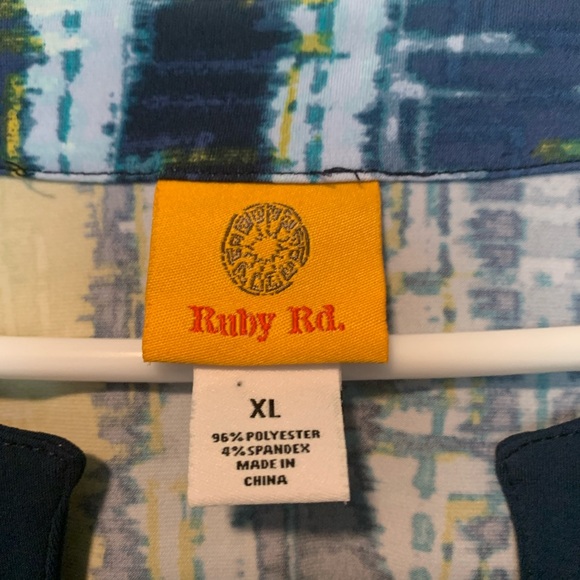 Ruby Rd. Sz XL Ladies Top - Picture 4 of 4